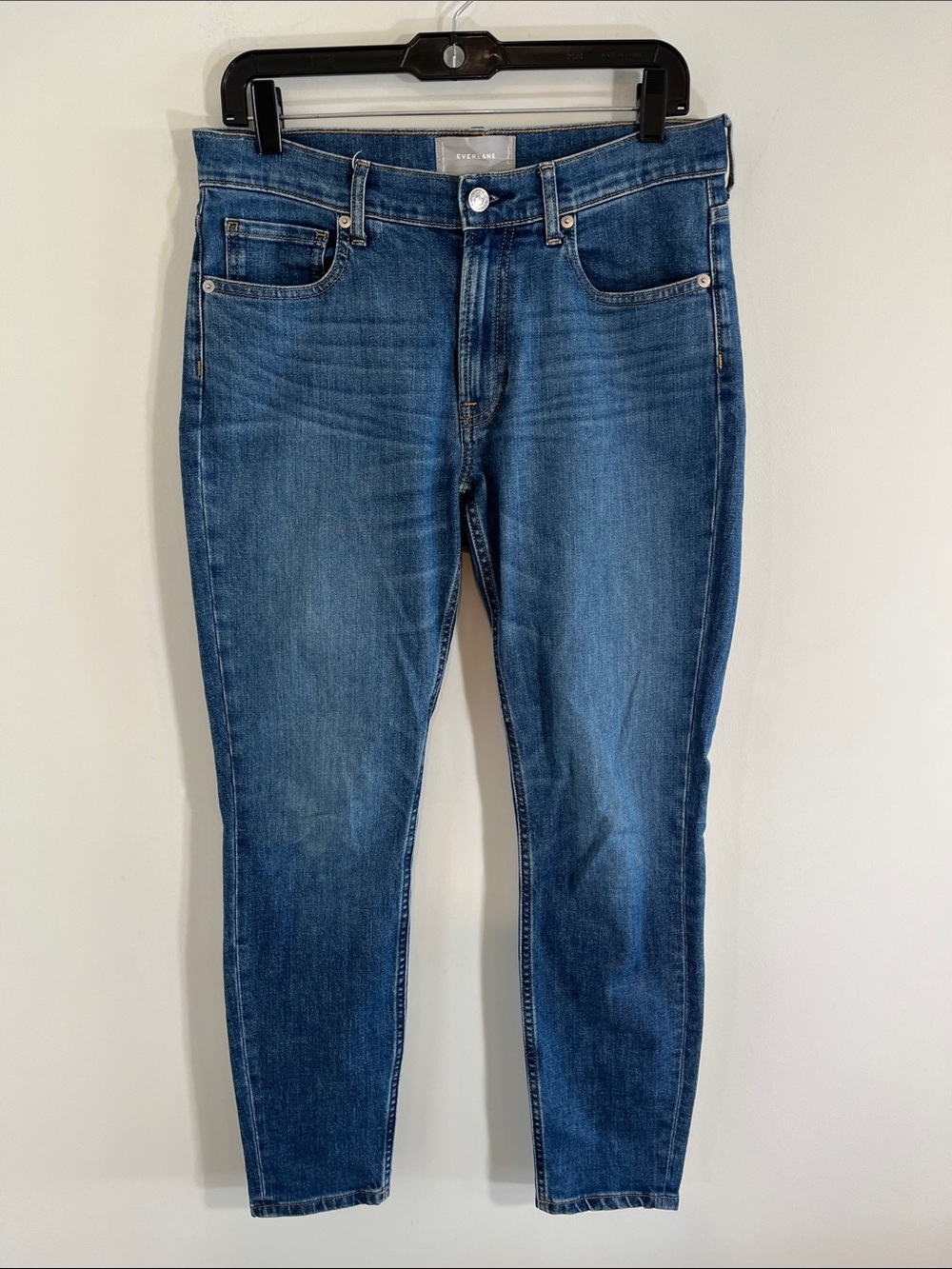 Everlane Women’s Ankle Mid-Rise Skinny Stretch Denim Jeans 29